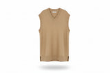 LK Bennett Beige Ribbed Midi Sweater