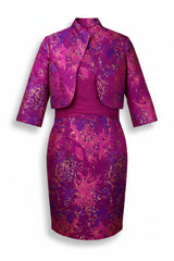 John Charles Midi Dress Sheath Pink Size 18