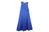 Alfred Angelo Maxi Dress Ruched Bodice Blue Size 8