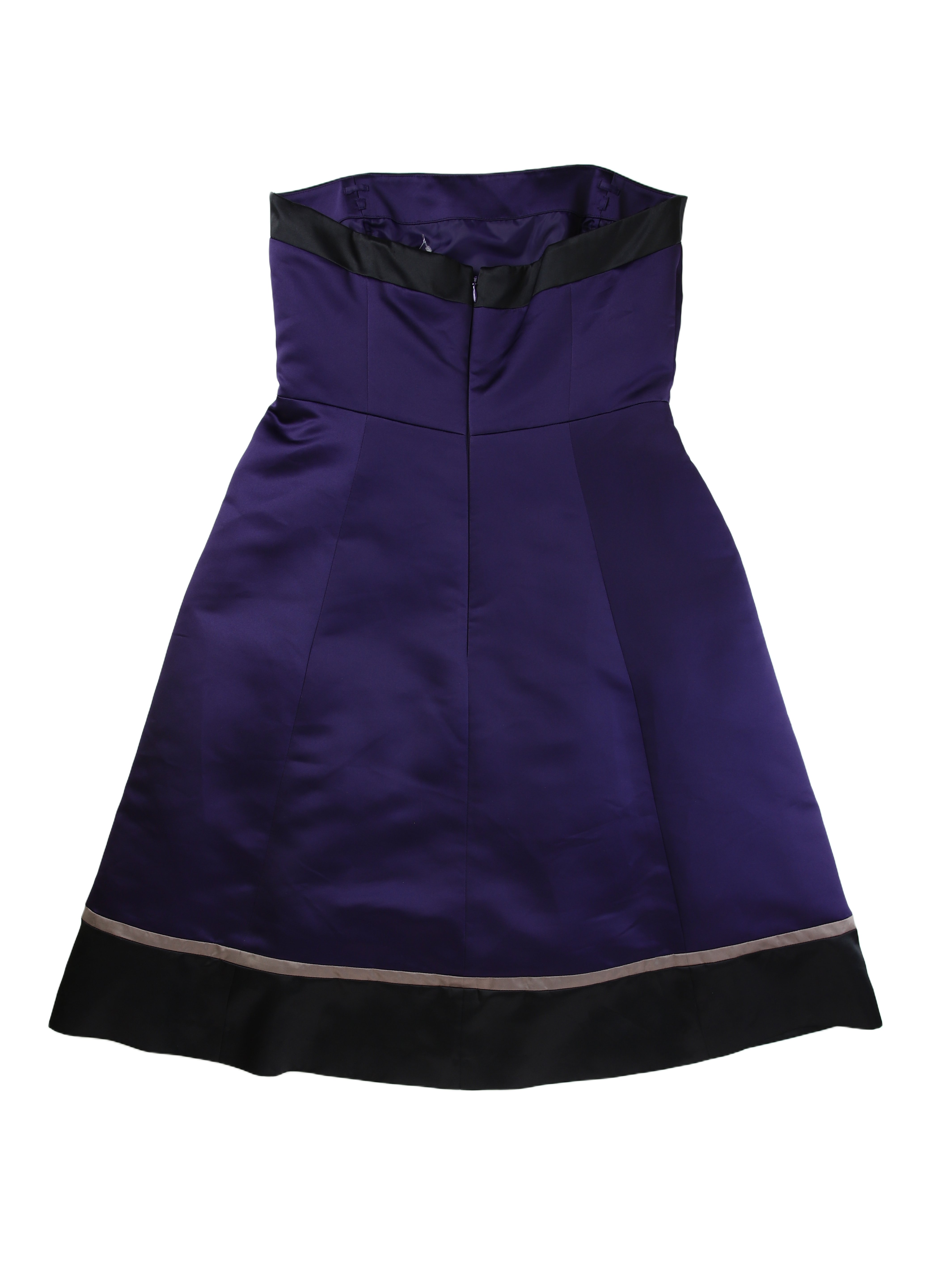 zero Mini Dress A-Line Purple Size 10