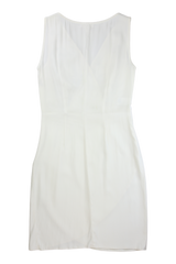 Airfield Mini Dress Wrap White Size 10