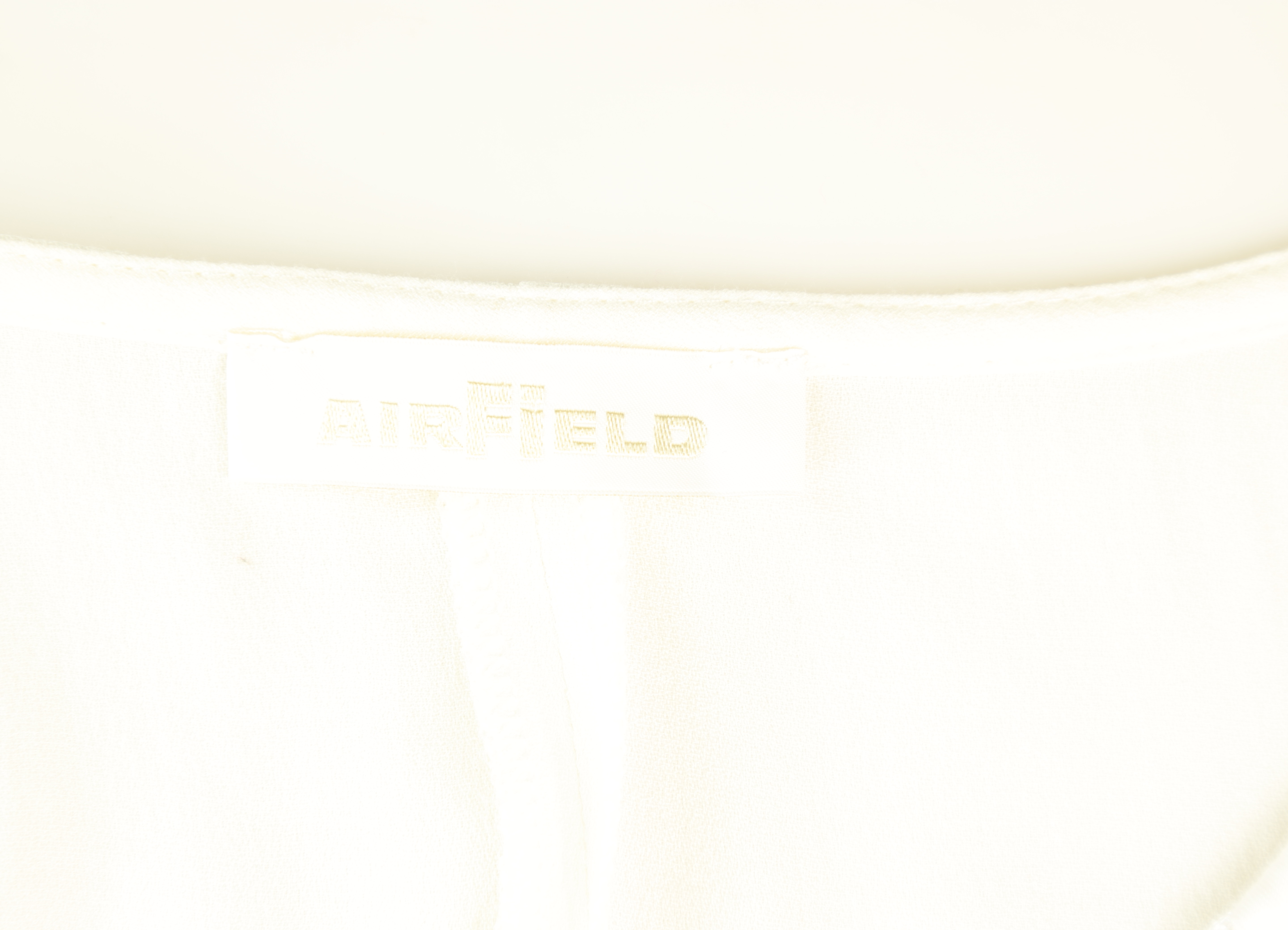 Airfield Mini Dress Wrap White Size 10