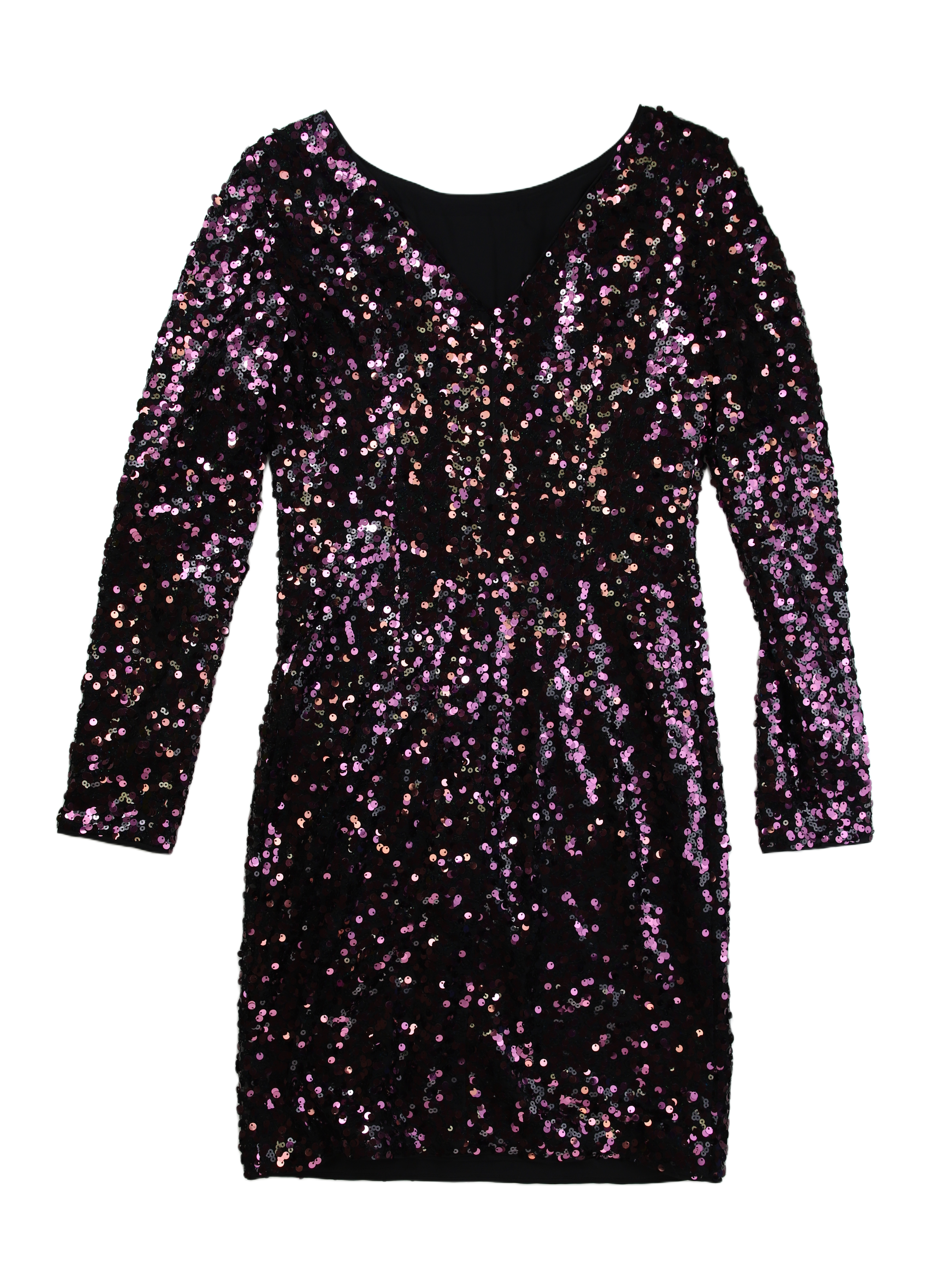 Hugo Mini Dress Sheath Black Size 8