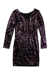 Hugo Mini Dress Sheath Black Size 8