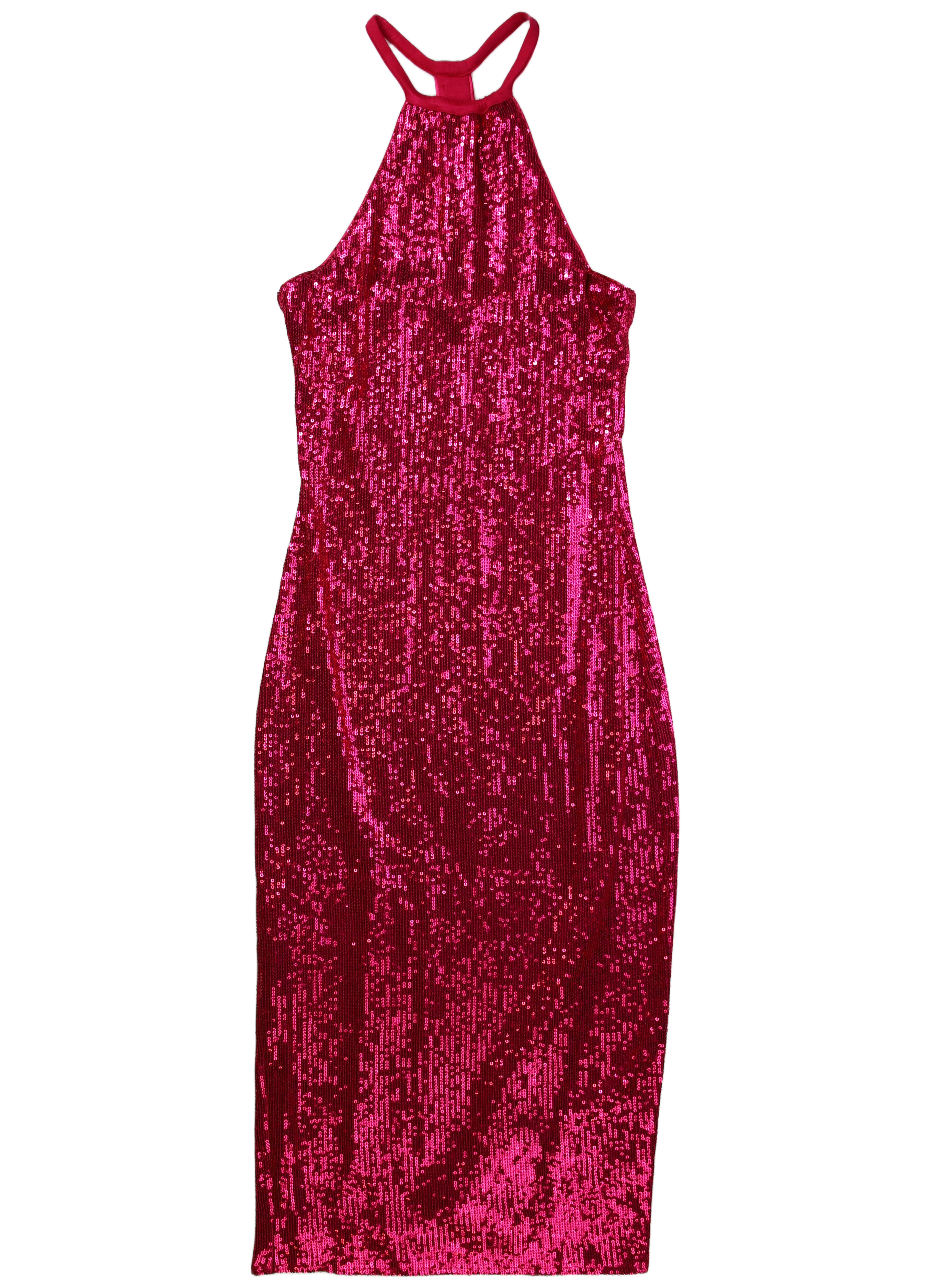 Superdry Midi Dress Sheath Pink Size 8