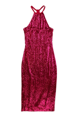 Superdry Midi Dress Sheath Pink Size 8