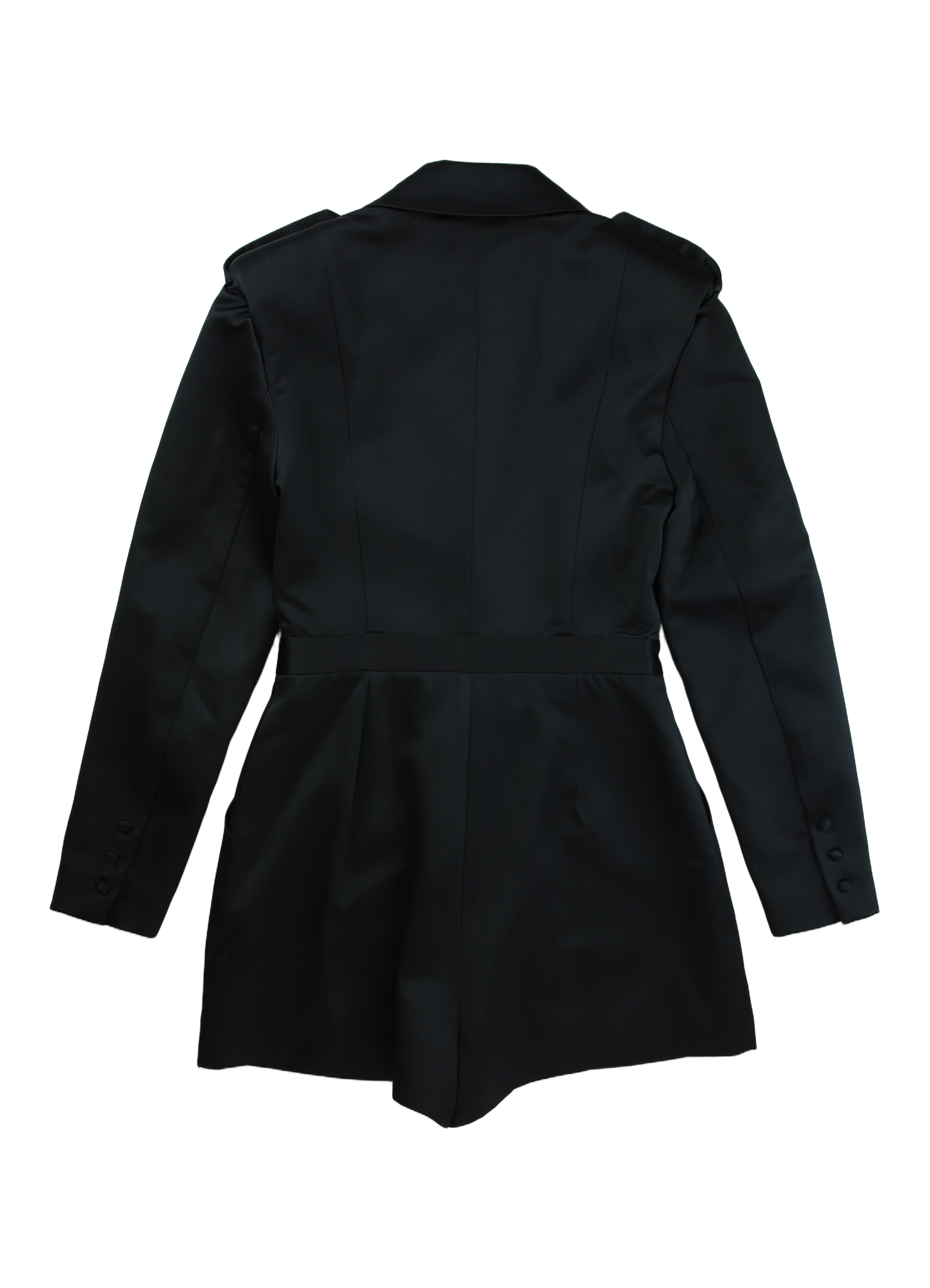 Lavish Alice Playsuit Tailored Black Size 10