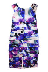 Condici Mini Dress Sheath Purple Size M
