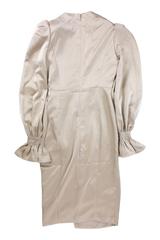 Lavish Alice Mini Dress Wrap Beige Size 10