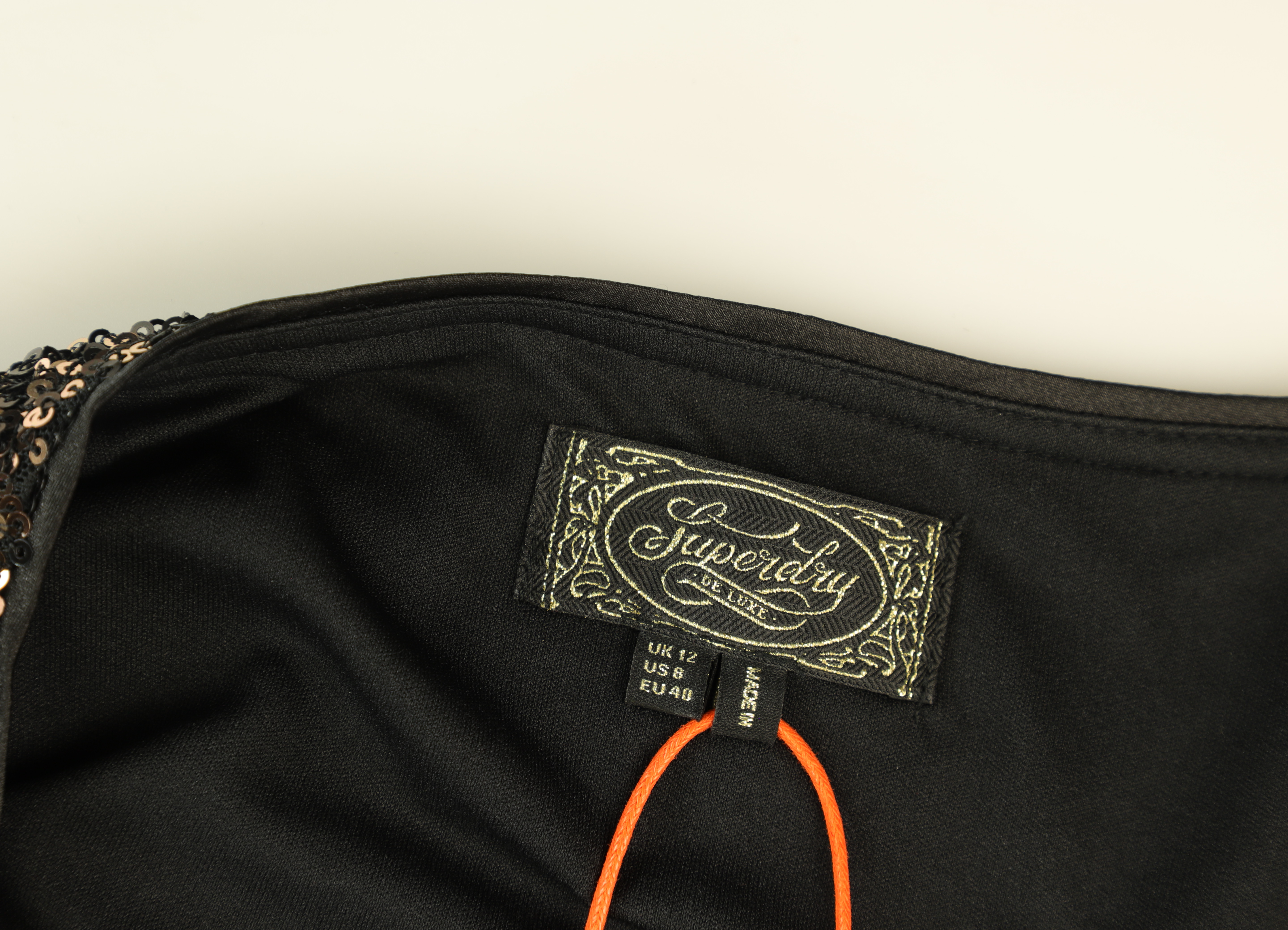 Superdry Dress Wrap Black Size 12