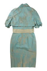 Mireia Mini Dress Tailored Green Size 10