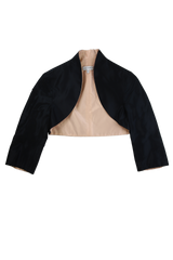 John Charles Coat Bolero Black Size 10