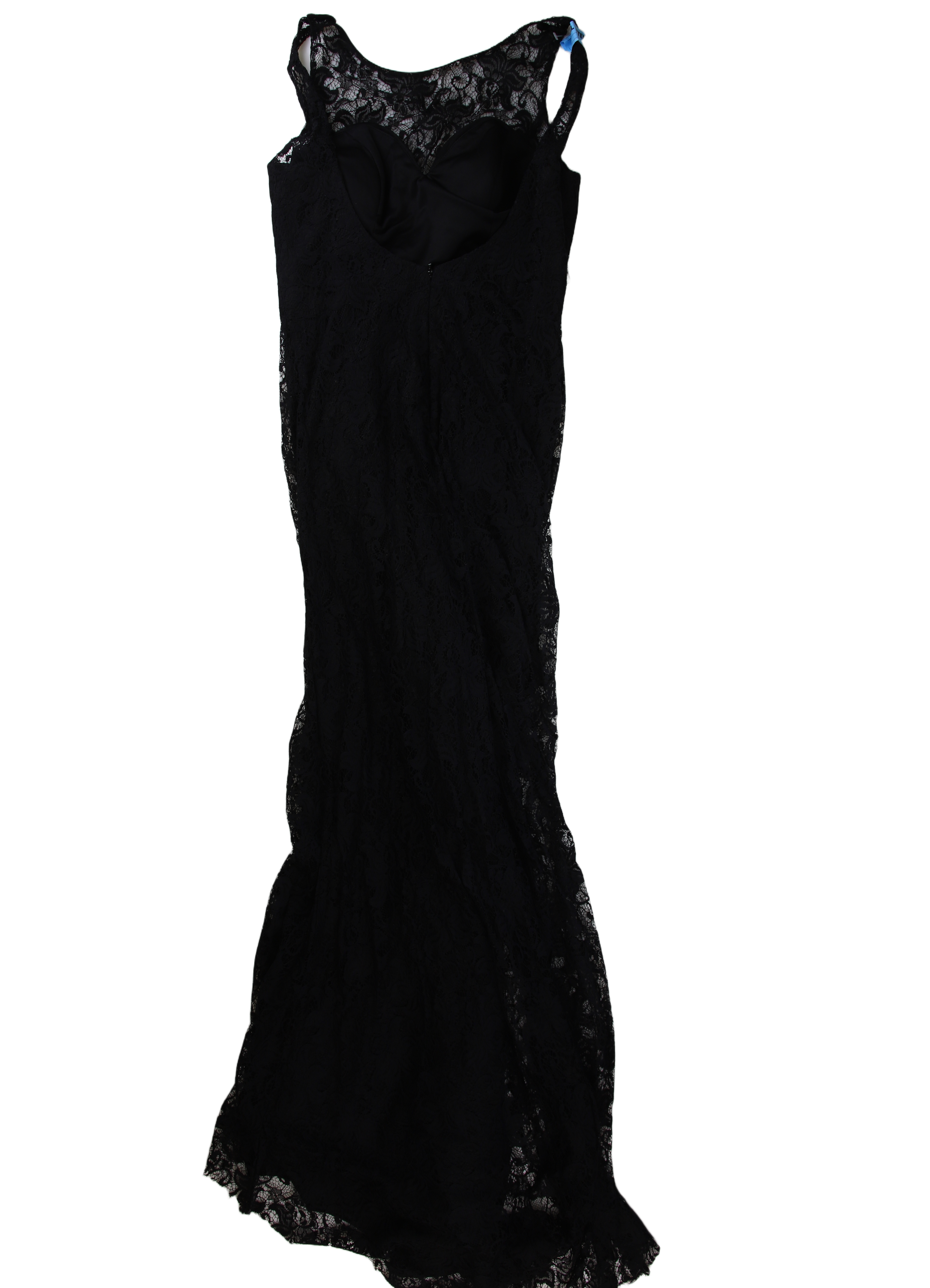 Maxi Dress Mermaid Black Size 14