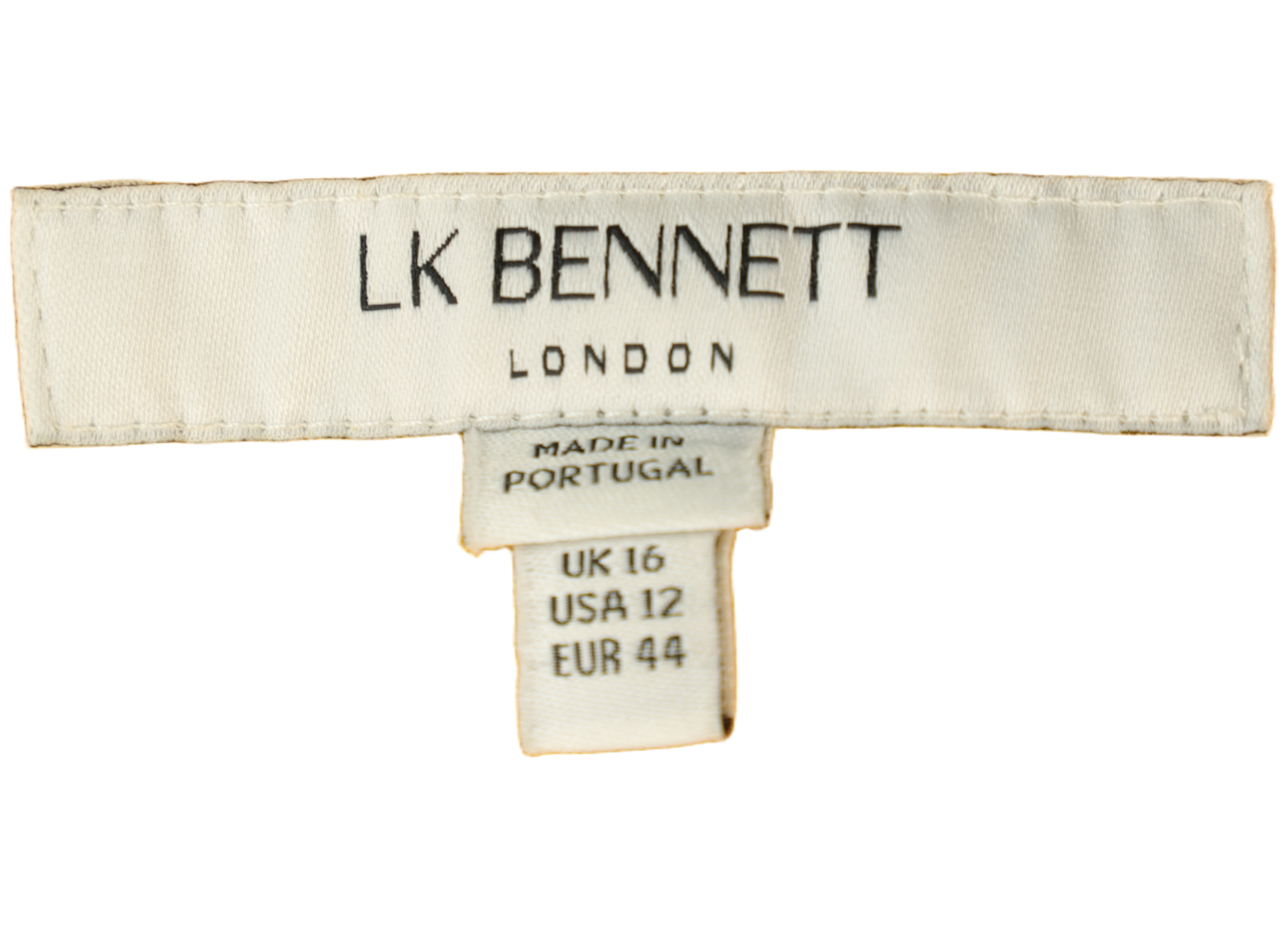 LK Bennett Trousers Tailored Tapered Yellow Size 16