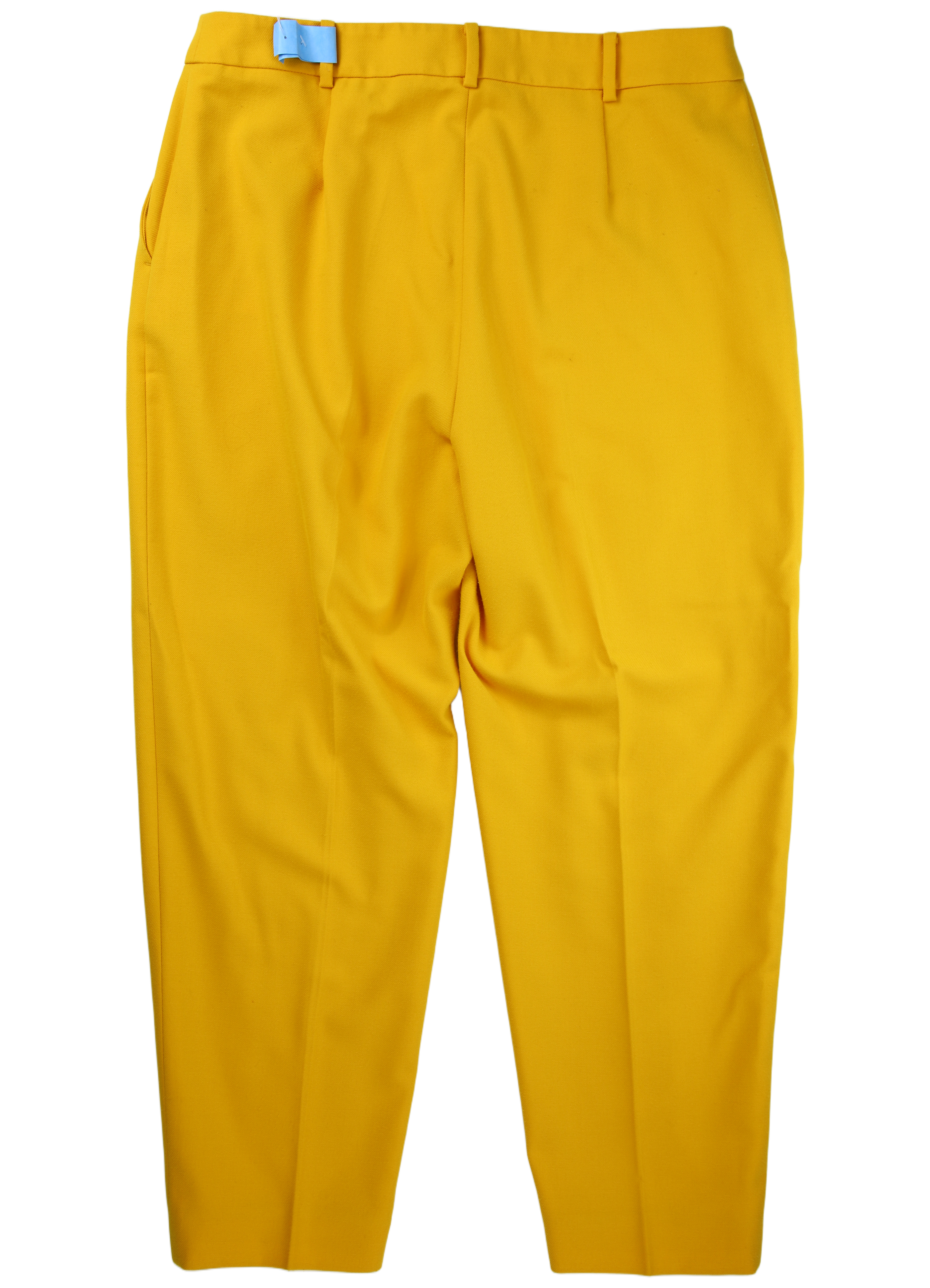LK Bennett Trousers Tailored Tapered Yellow Size 16