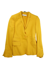 Stella McCartney Jacket Tailored Yellow Size 12