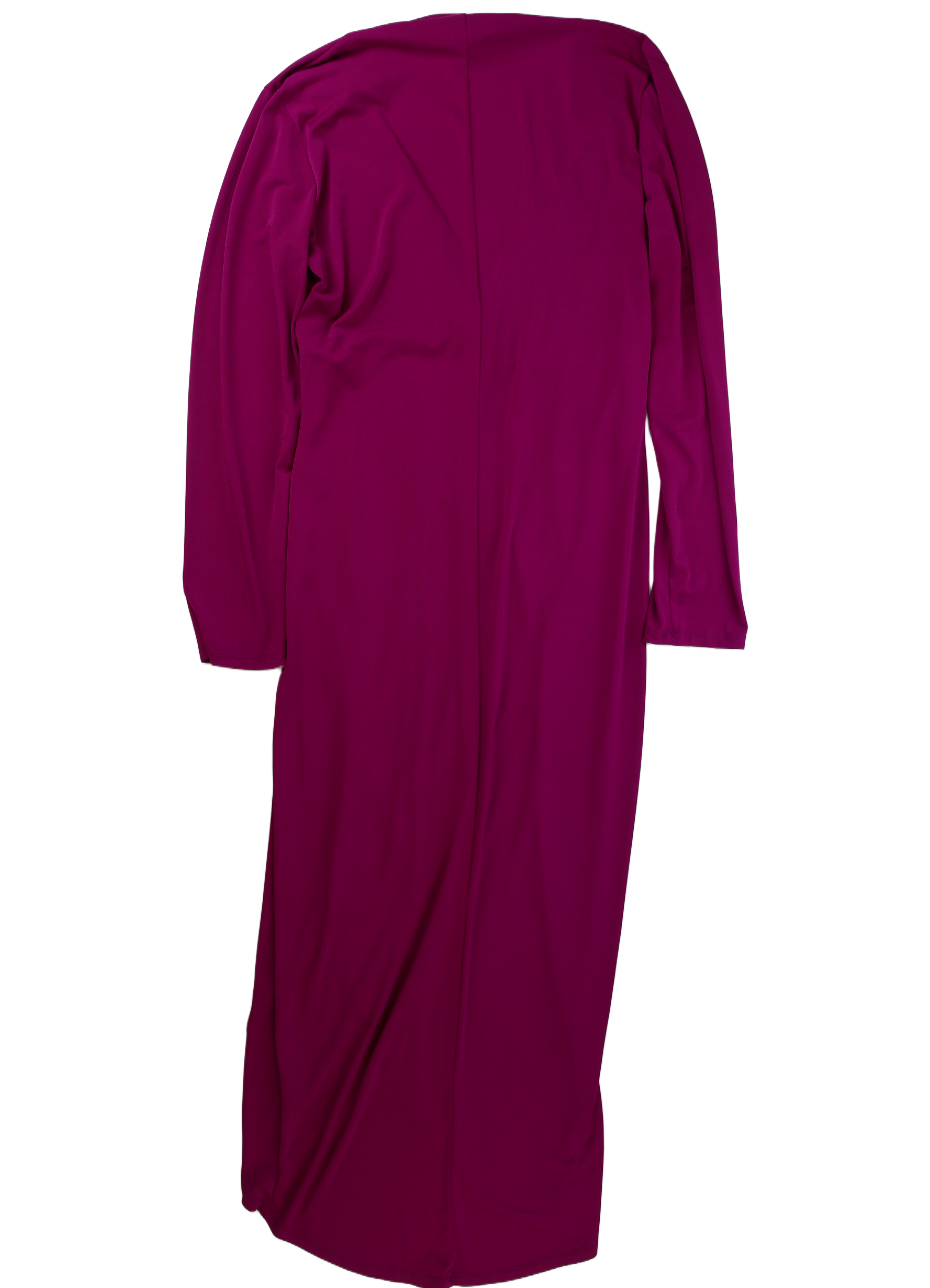 JQ Enrique Midi Dress Wrap Purple Size 16