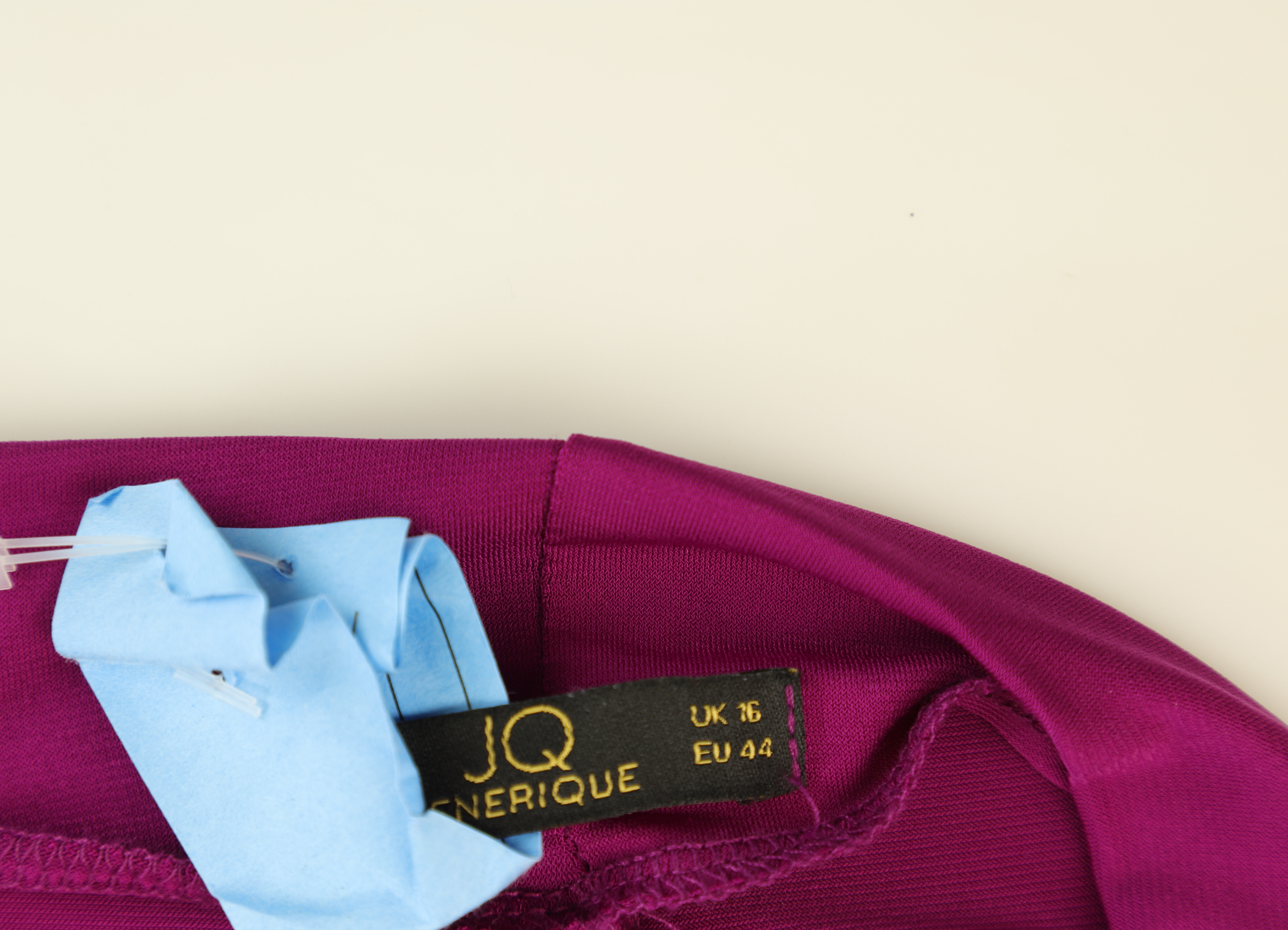 JQ Enrique Midi Dress Wrap Purple Size 16
