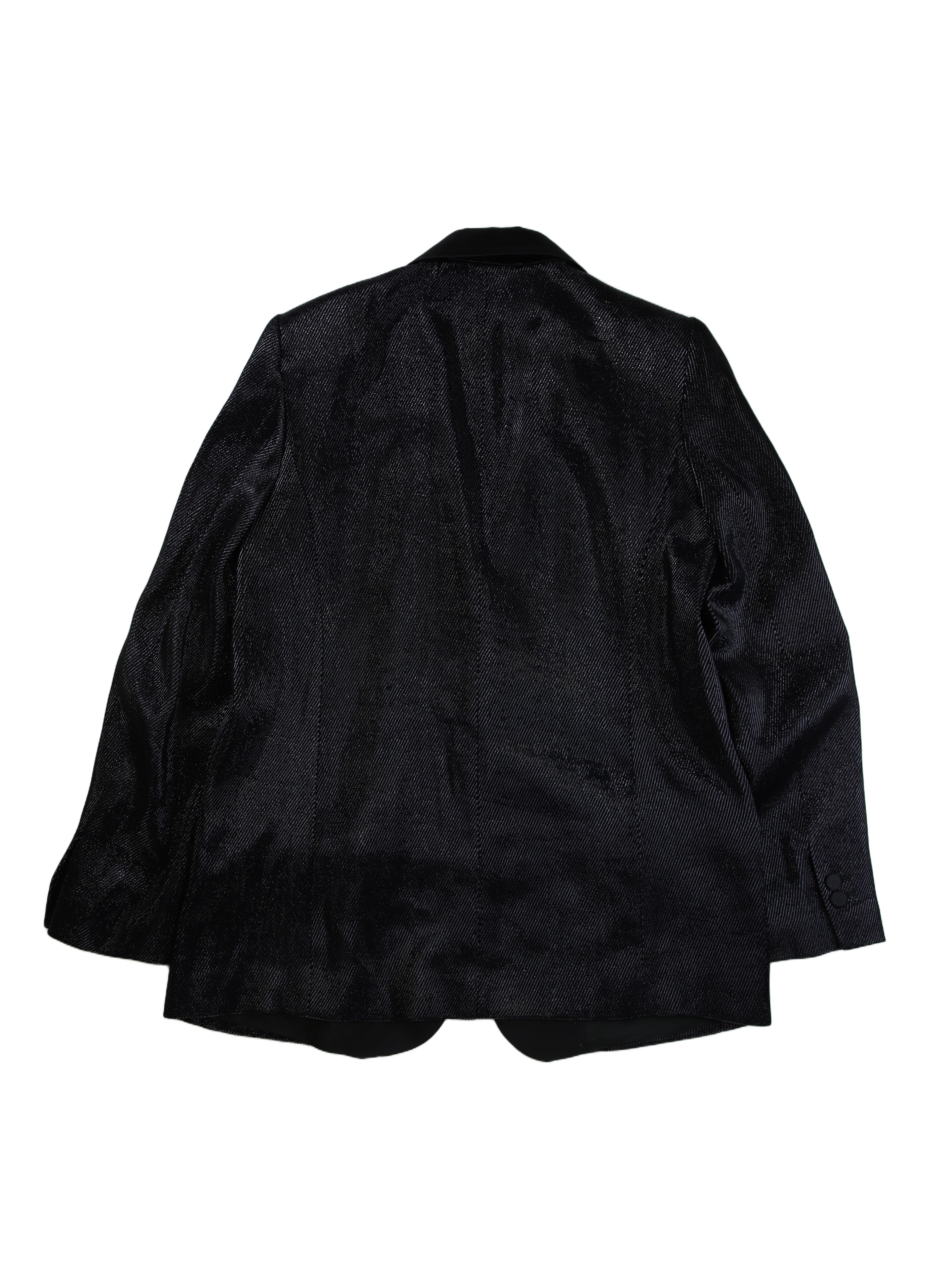 Zara Basic Coat Tuxedo Black Size S
