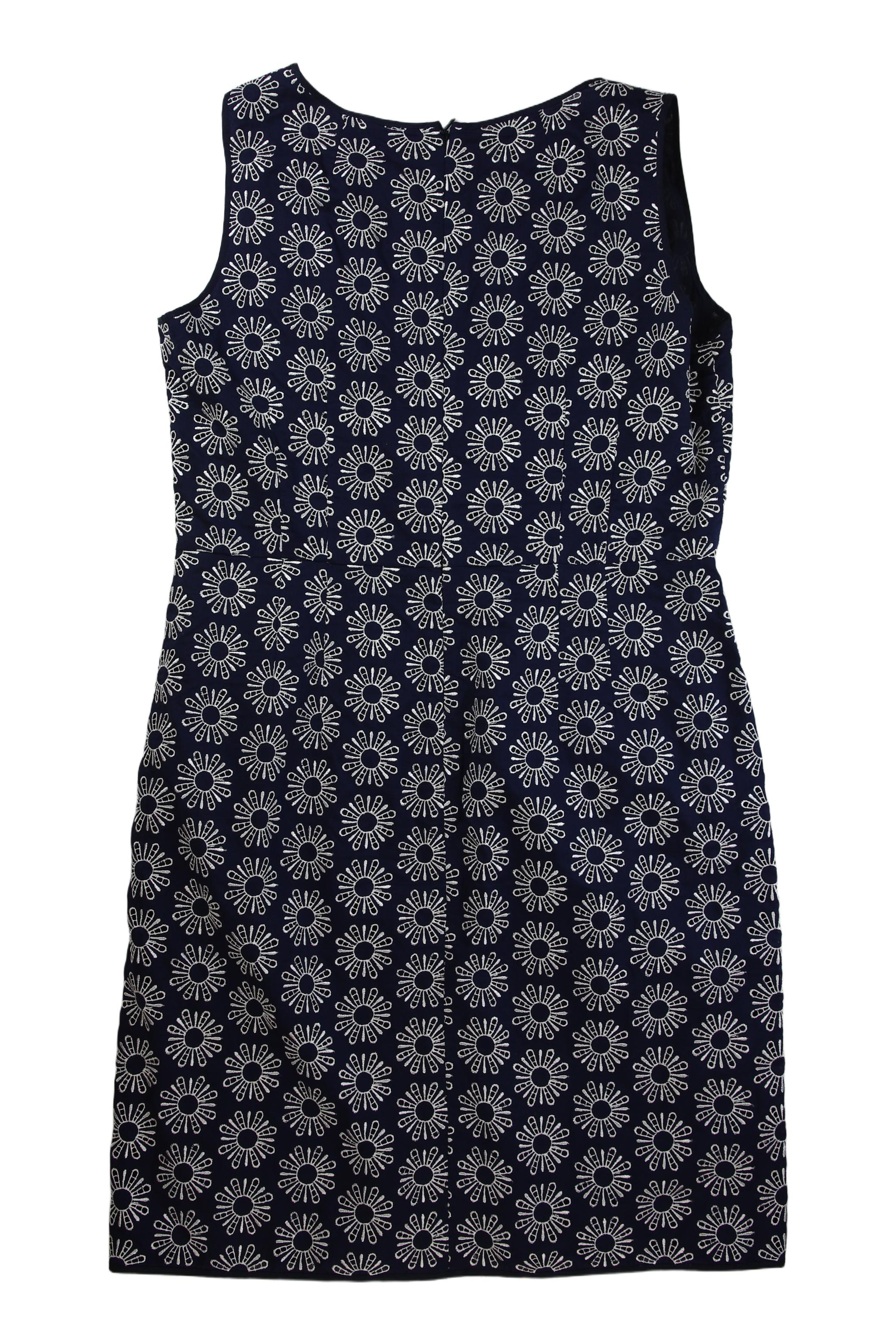 Carolina Herrera Mini Dress Shift Navy Size 14