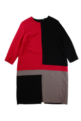 Roberto Quaglia Dress Boxy Black Size 16