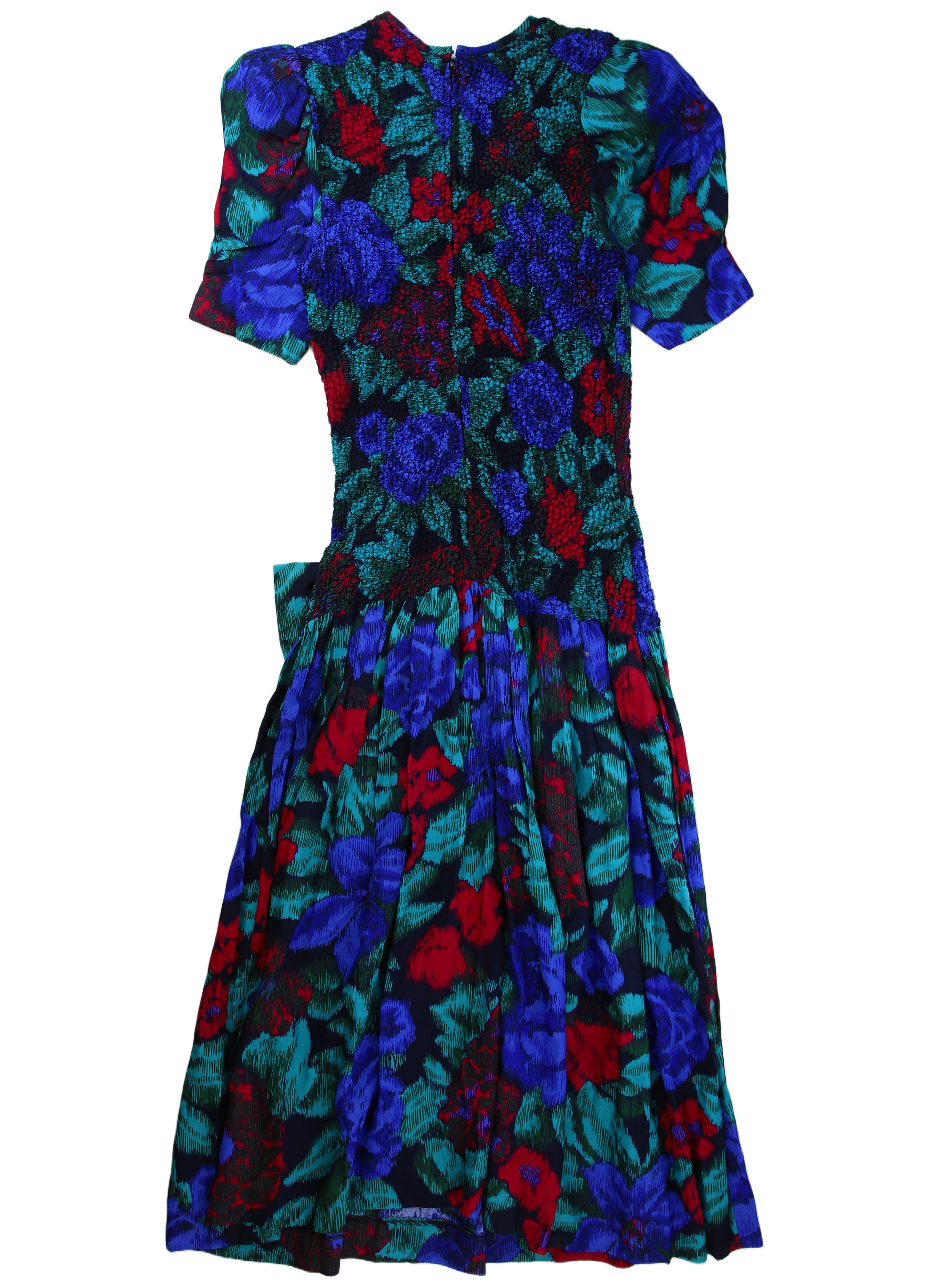 Talbots Mini Dress Fit-And-Flare Blue Size 6