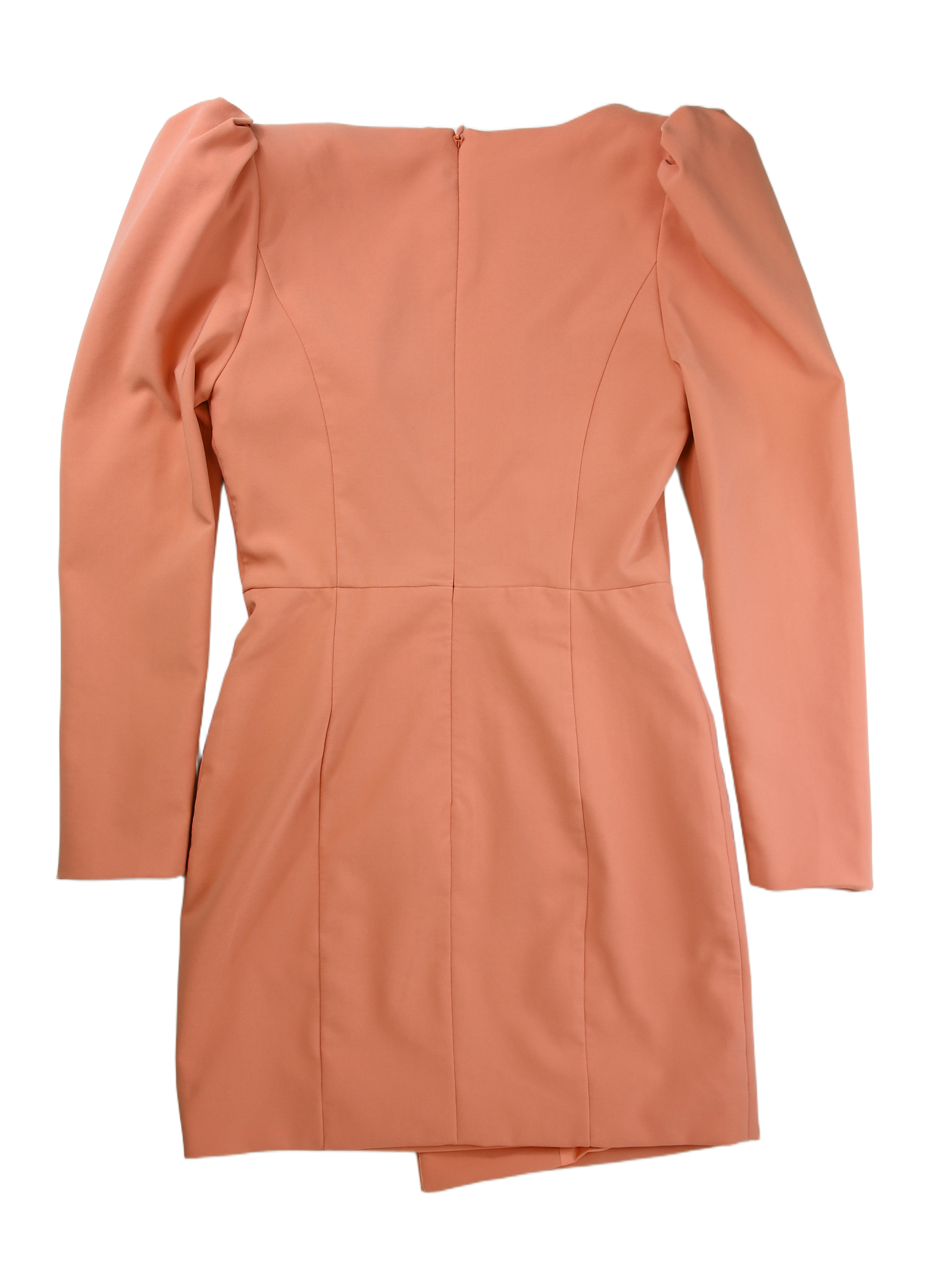 Lavish Alice Mini Dress Double-Breasted Orange