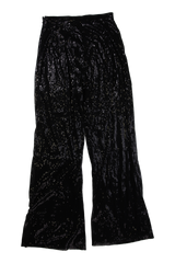 NAANAA Trousers Sequin Culotte Black Size 12