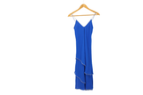 Janine's Fashions Maxi Dress Slip Blue Size 6