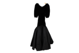 Bruce Oldfield Maxi Dress Mermaid Black Size 12
