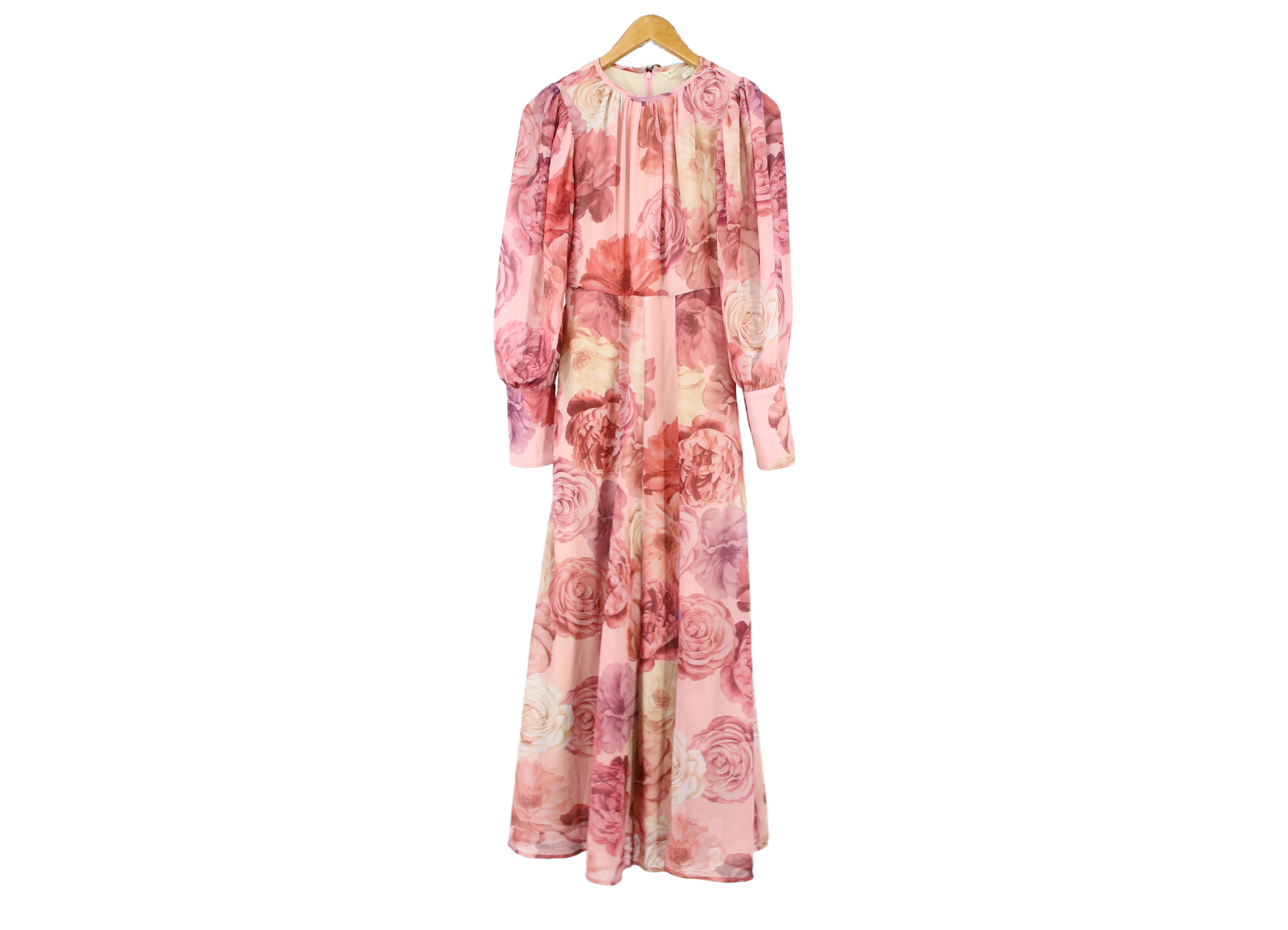 Wayward Fancies Maxi Dress Flowing Pink Size XS