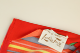 Leslie Fay Maxi Dress Blouson Orange Size M