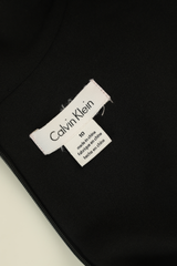 Calvin Klein Wide-Leg Tailored Jumpsuit Black Size 10