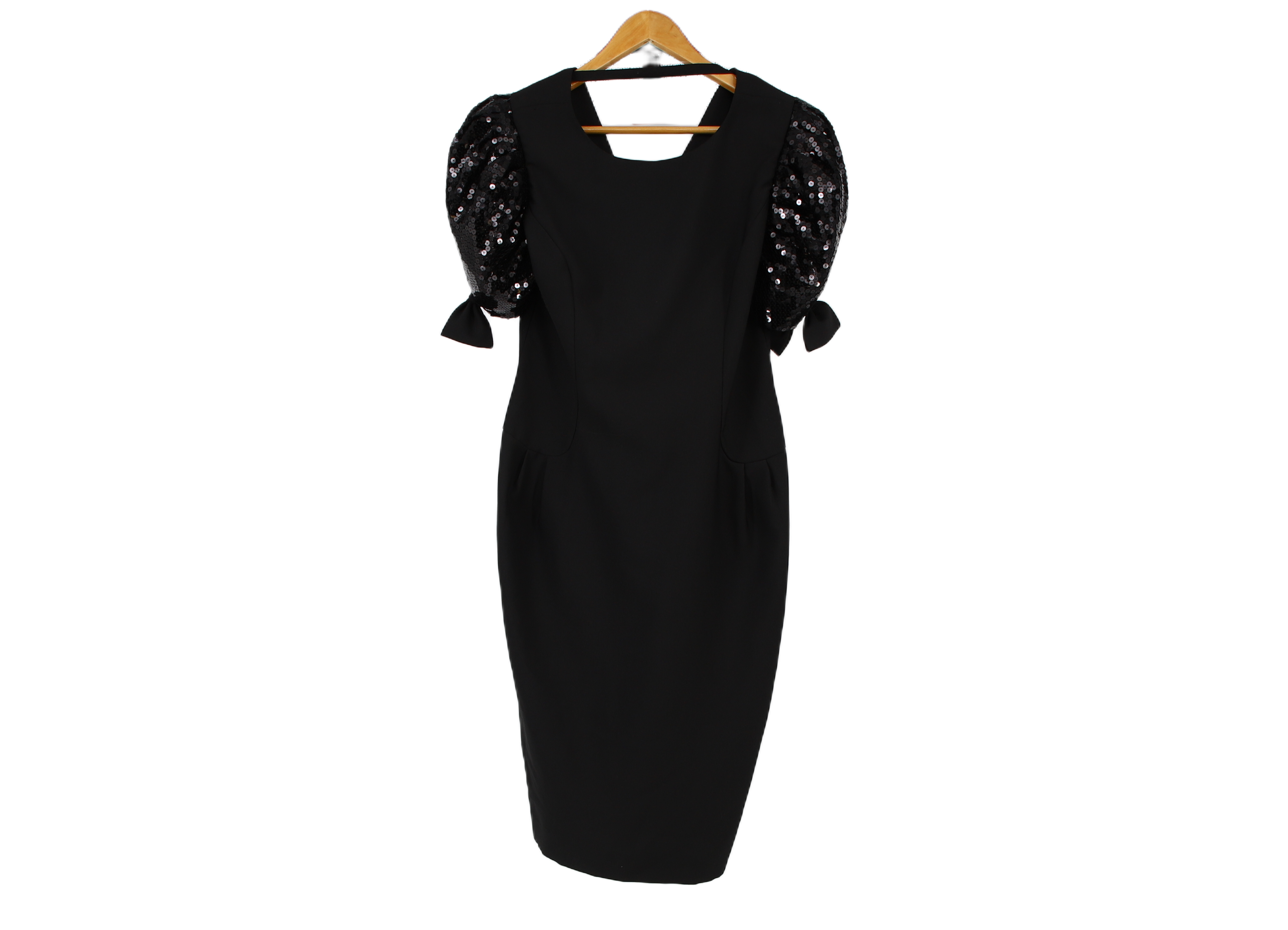 Demaro Midi Dress Sheath Black Size 16-18