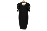 Demaro Midi Dress Sheath Black Size 16-18