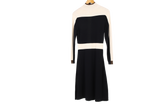 LK Bennett Black Colourblock A-line Maxi Dress