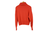LK Bennett Red Relaxed Turtleneck Sweater