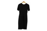 LK Bennett Black Ruched Maxi Dress Size 8
