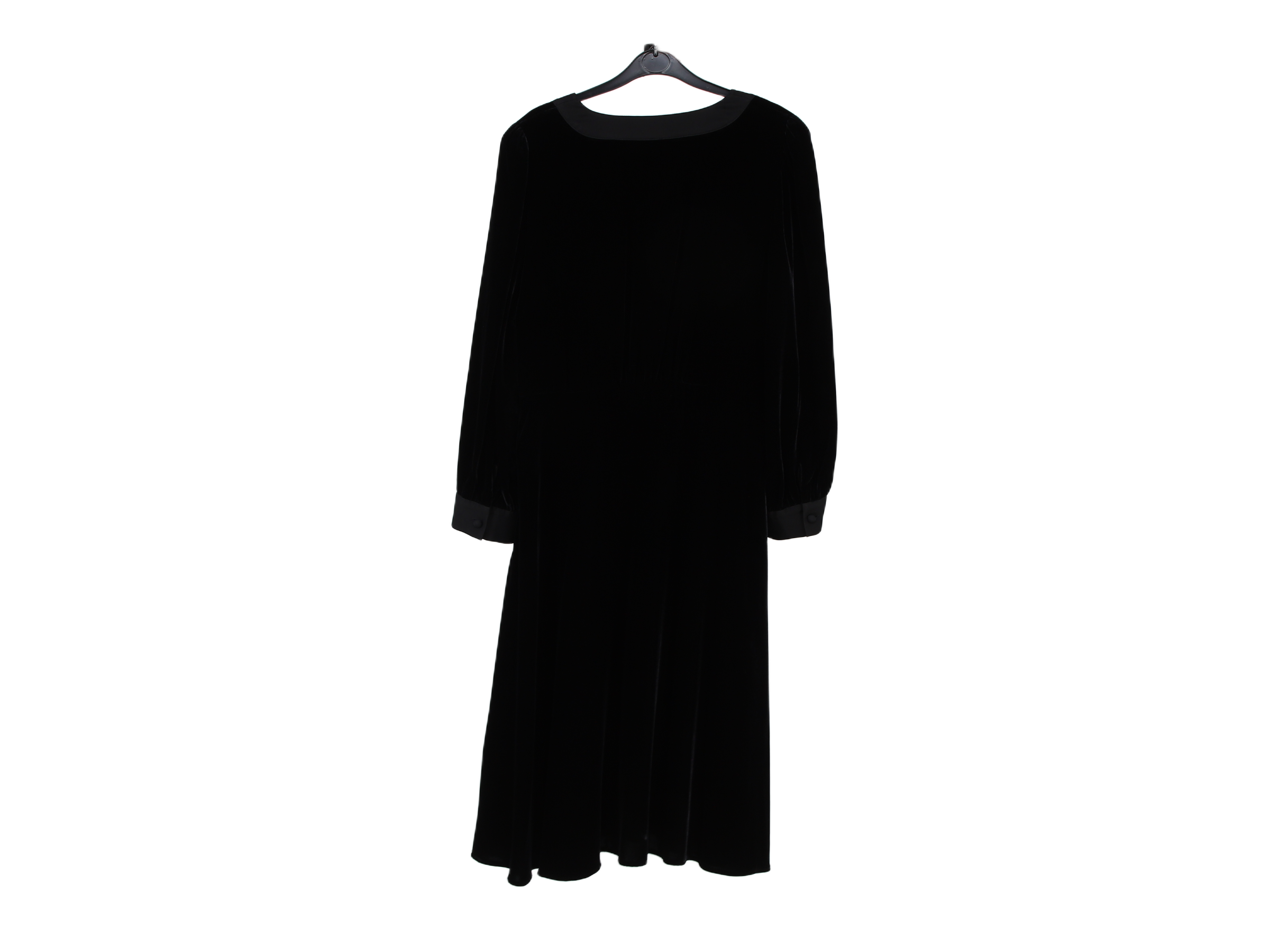 LK Bennett Black A-line Maxi Dress Size 14