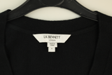 LK Bennett Black Button-Front Cardigan