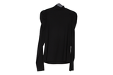 LK Bennett Black Ruched Top