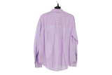 LK Bennett Purple Oversized Striped Shirt