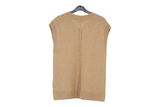 LK Bennett Beige Ribbed Midi Sweater