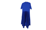 LK Bennett Blue Pleated Maxi Dress