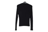 LK Bennett Black Ribbed Top