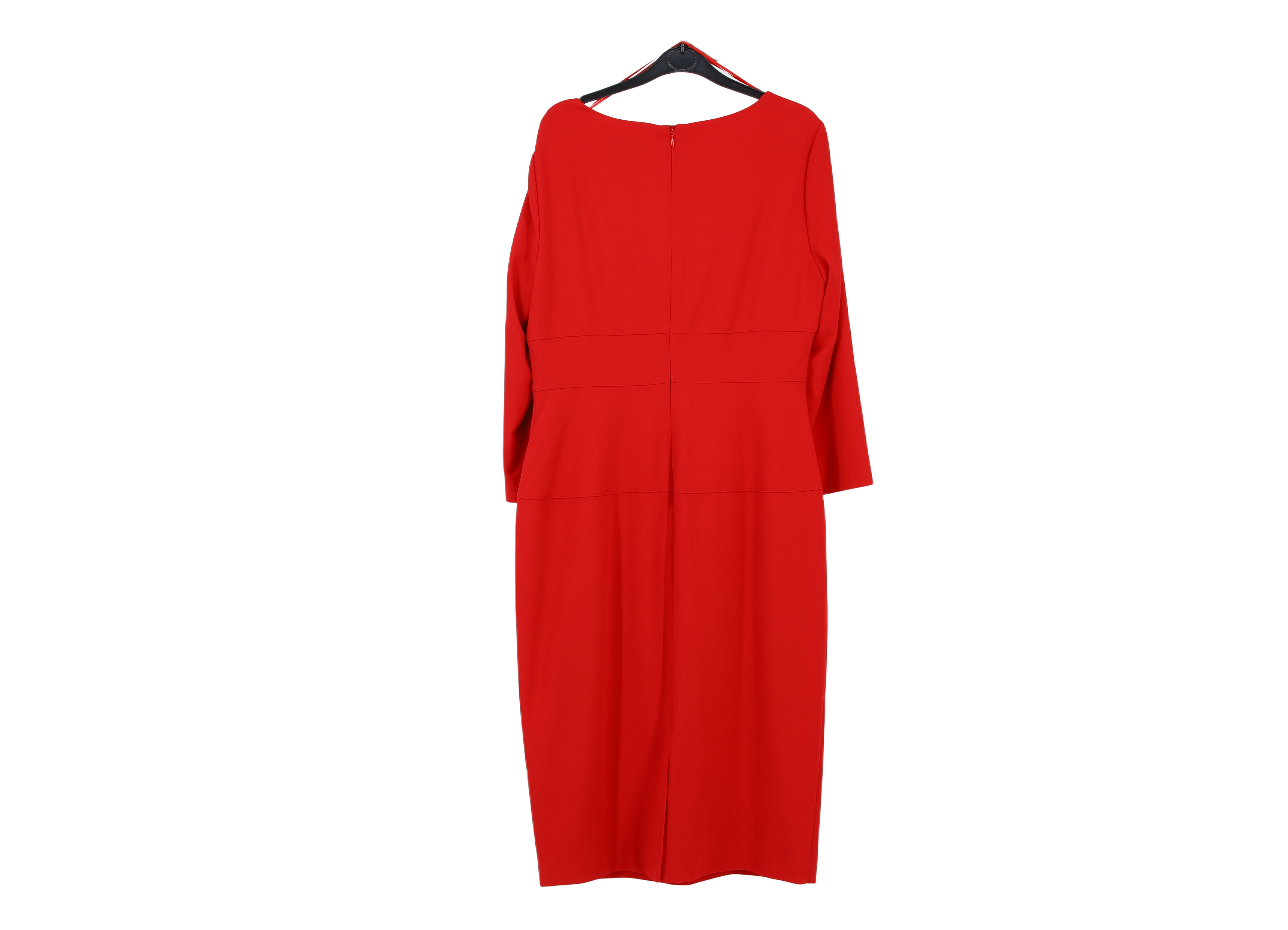 LK Bennett Red Tailored Maxi Dress
