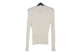 LK Bennett White Ribbed Sweater