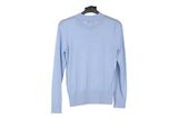 LK Bennett Blue Fine Knit Long Sleeve Sweater