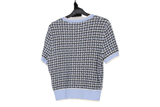 LK Bennett Blue Boxy Knit Tunic