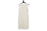 LK Bennett White Tailored Maxi Dress Size 14